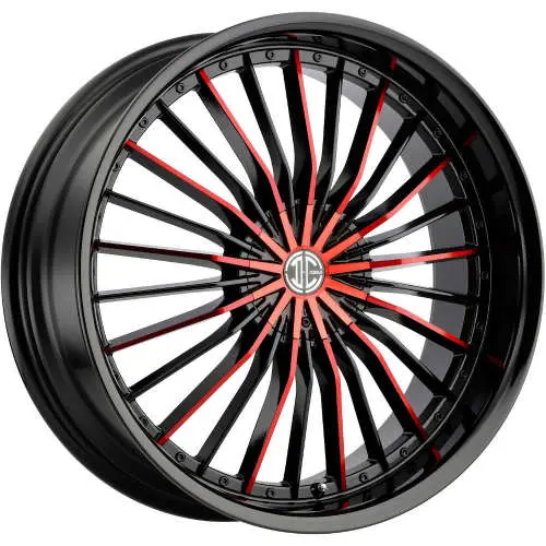 2Crave N26 Black Red 20x8.5 +40