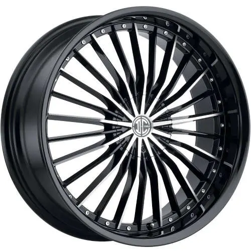 2Crave N26 Machined Black 20x8.5 +40