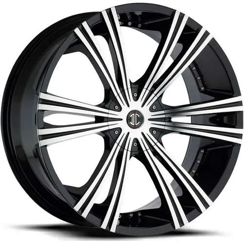 2Crave N28 Black Machined 20x8.5 +30