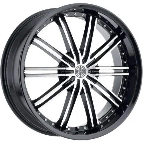 2Crave N53 Machined Black 20x8.5 +40