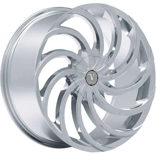 Velocity VW21 Chrome 22x8 +38