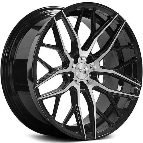 1AV ZX11 Machined Black 20x8.5 +40