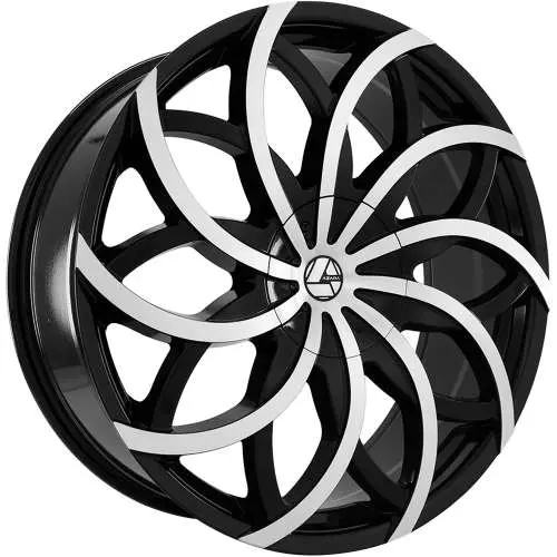 Azara AZA-504 Black 22x8.5 +38