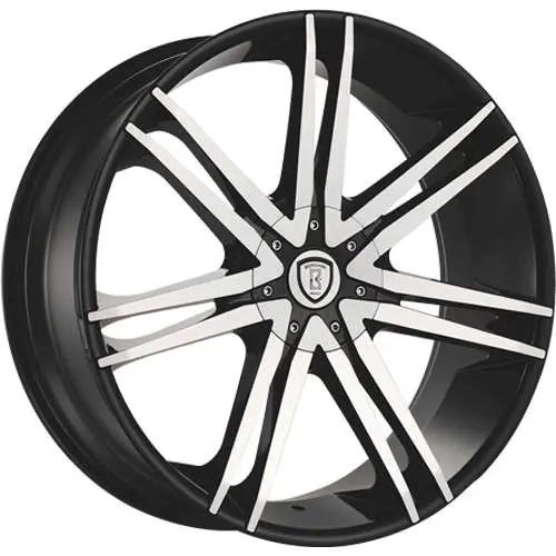 Borghini B20-M Black 22x8 +38