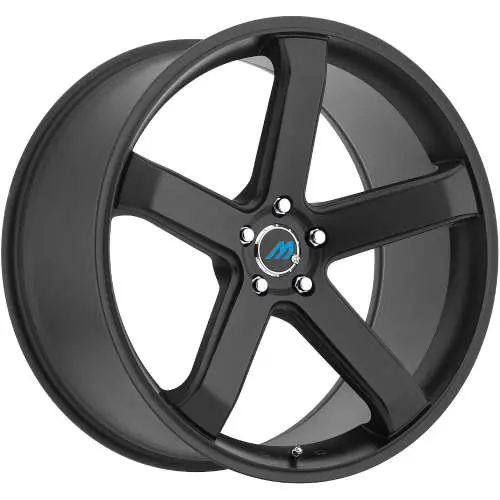 Mach ME5 Satin Black 18x8 +35
