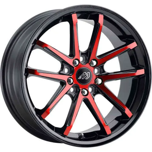 Mach MP58 Black Red 18x8 +42
