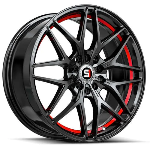 Spec-1 SP-60 Black 18x8 +38