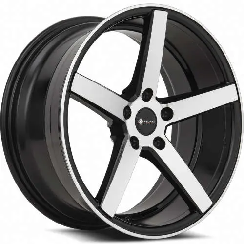 Vors TR5 Machined Black 20x8.5 +35