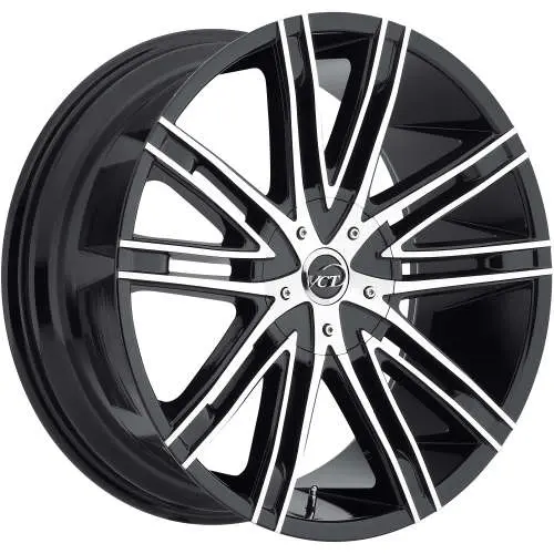 VCT V28 Black 20x8.5 +40