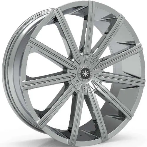Karma Kustoms K2 Chrome 20x8.5 +35