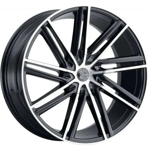 2Crave N39 Machined Black 18x8 +35